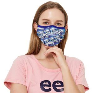 Noneillah Blue Music Note Mask